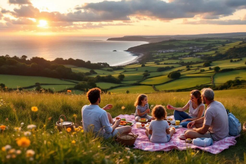 scenic family day out in South Devon
